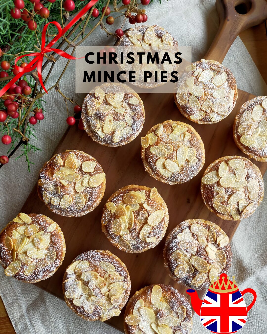 【冷凍発送品】グルテンフリー&本場イギリスの味!ミンスパイ4個入り - 画像 (2)